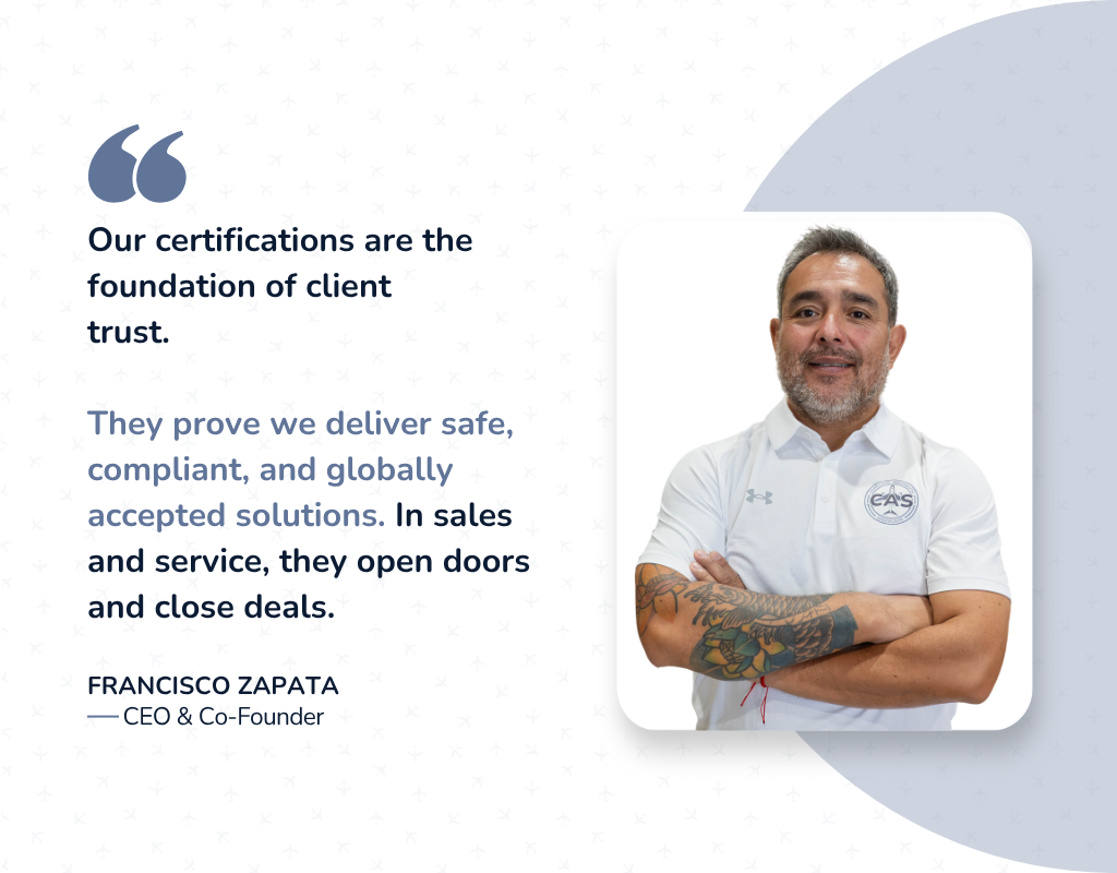 CAS Composite | Francisco Zapata - CFO - CoFounder