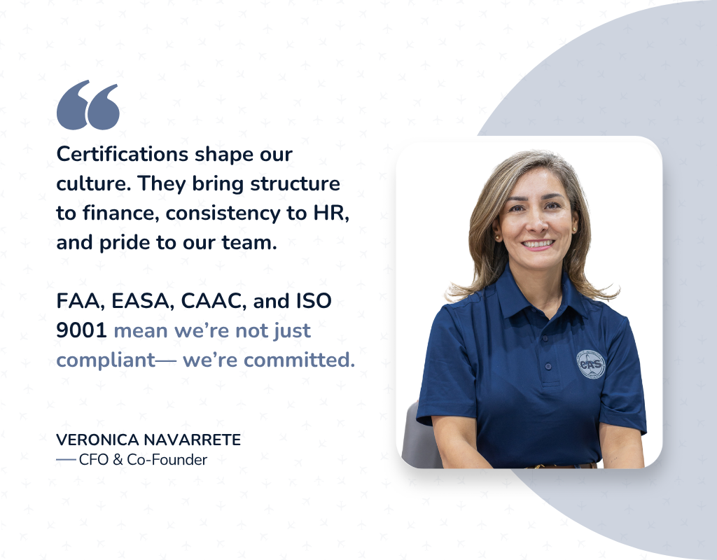 CAS Composite | Veronica Navarrete - CFO - CoFounder